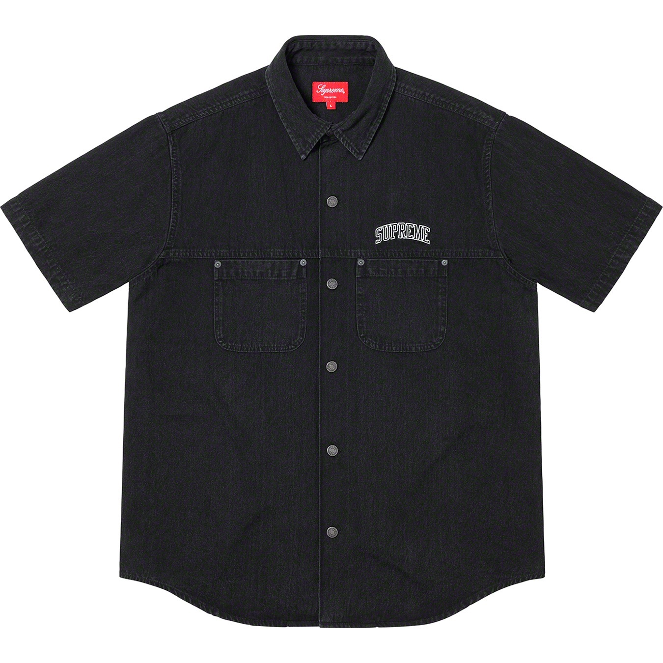 2-Tone Denim S/S Shirt view 5